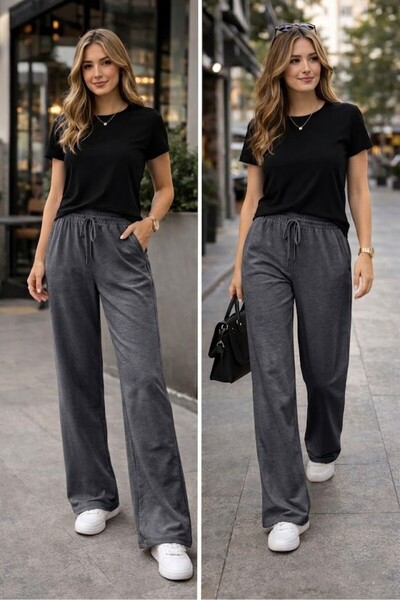 Lady Queen Mother's Day Special Women's Luxury Oshyo Pants with Pockets, Adju...