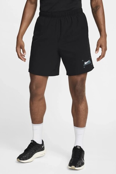 Nike Challenger Grid Mens Shorts Erkek Şort Siyah