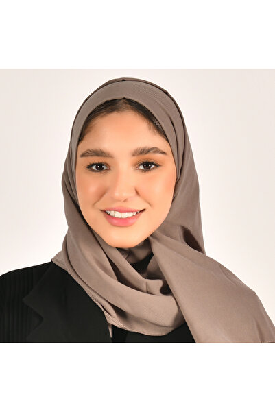 HAWRAA ABAYA Light Brown Silk Fabric