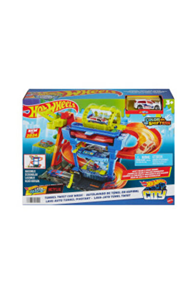 Mattel Games Spălătorie auto Hot Wheels Tunnel Twist