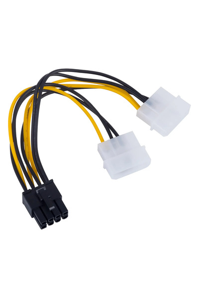 Akyga Adaptor 2x Molex/PCI-Express 8 pini AK-CA-29