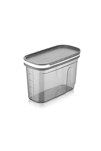 Şener collection 5'li Erzak Saklama Seti Pratik Sürgülü Kapaklı Vakumlu Erzak Kabı (1.25-1.8-2.7-3-4lt)