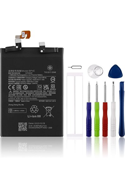 indirimplus Xiaomi Mi 13 Lite Batarya+Montaj Seti-BP4E
