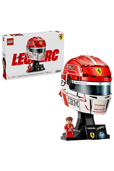 LEGO ® Editions - Casca lui Charles Leclerc Scuderia Ferrari HP (43014)