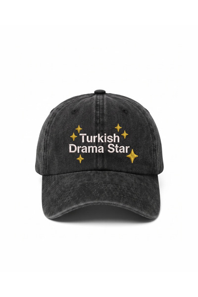 Tresore Turkish Drama Star Embroidered Printed Hat Baseball Cap / "Turkish Dr...