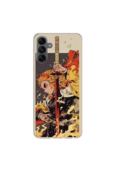 PPKin Samsung Galaxy A05S Compatible Anime 4/3 Design Transparent Case