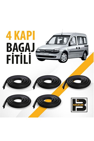 B&M KAUÇUK Opel Combo C (2001-2011) 4 Kapı + Bagaj Fitili BM00947