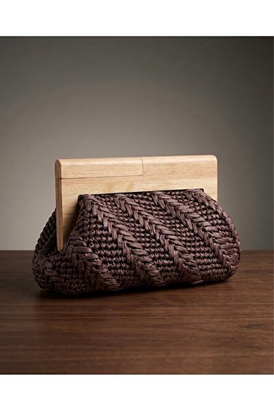 Ruche Atelier Örgü clutch