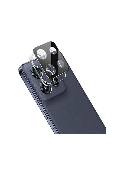 İmak Motorola Edge 50 Neo/Edge 60 Neo Τζαμάκι για Κάμερα Black