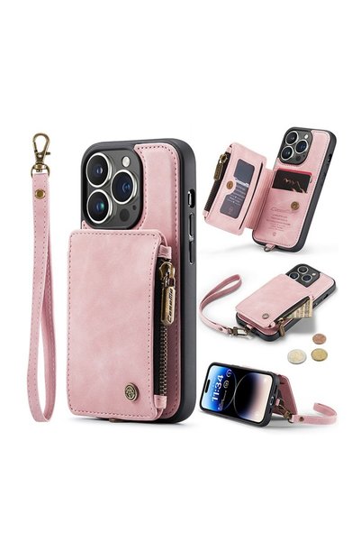 Caseme C20 Multifunctional Σκληρή θήκη Pink (Apple iPhone 14 Pro)