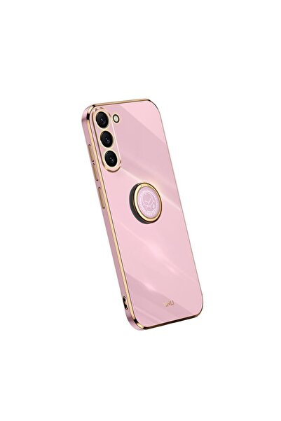 Xinli Straight Θήκη Σιλικόνης με Δαχτυλίδι Purple (Samsung Galaxy S24 5G)