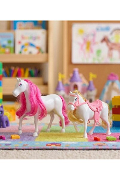 strong group Pony At Pegasus Unicorn Figür oyuncak Tek At Fiyatıdır