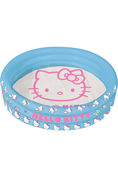 OEM Φουσκωτή πισίνα με 3 κύκλους Happy People Hello Kitty Διάμετρος 100 εκ. Ύ...