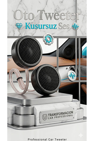 Transformacion TS-S250 Eversonic Tweeter Seti 350W Yüksek Kristal Netliğinde ...