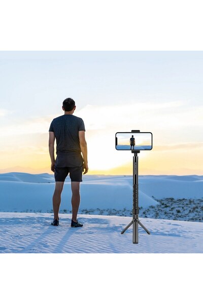 AZT Sorriso 360 Derece Dönen Kol Bullet Time Tripod Standı 150cm Invisible Stick Hayalet Çubuk Insta360 ve Aksiyon Kameraları