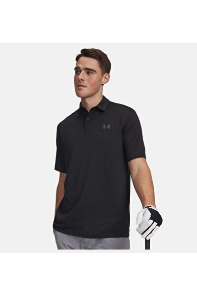 Under Armour 6009799 Ua Matchplay Polo Siyah Erkek T-Shirt