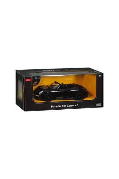 Rastar REMOTE CONTROL CAR PORSCHE 911 CARRERA S BLACK 1 TO 12 SCALE