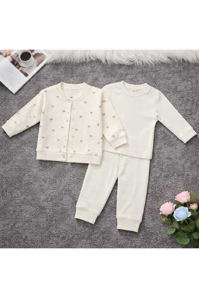 Mini Okyanus Bebe Ayıcıklı 3lü Takım