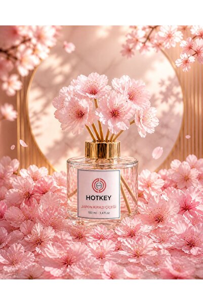 hotkey Çubuklu Oda Kokusu Japon Kirazı Çiçeği 100ml
