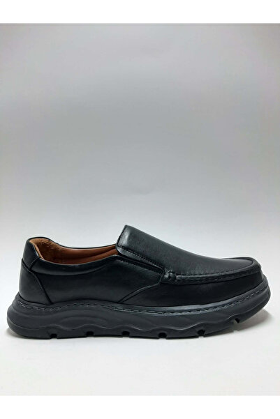 marutti Genuine Leather Orthopedic Black Daily Comfortable Lightweight Lacele...