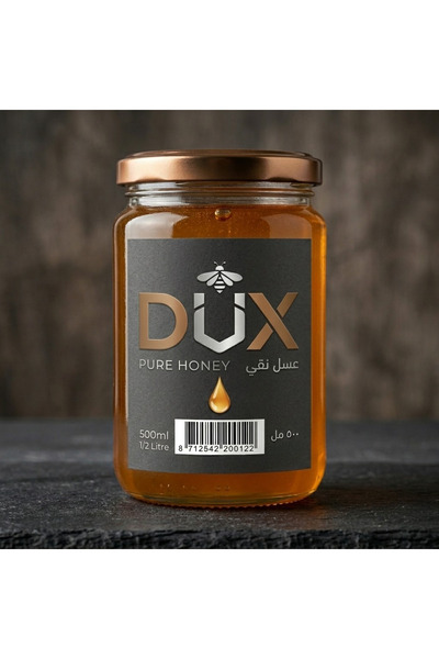 DUX Pure Honey – 100% Natural & Undiluted premium Quality (500g) Organic Cert...