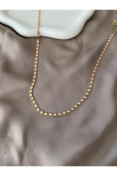 Twelve Gold Colored Mini Arpa Model Steel Chain