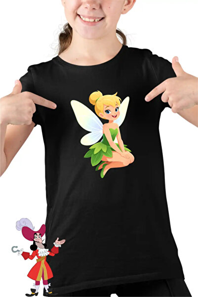 OEM Tricou Copii Fete Clopotica Peter Pan Tinker Bell