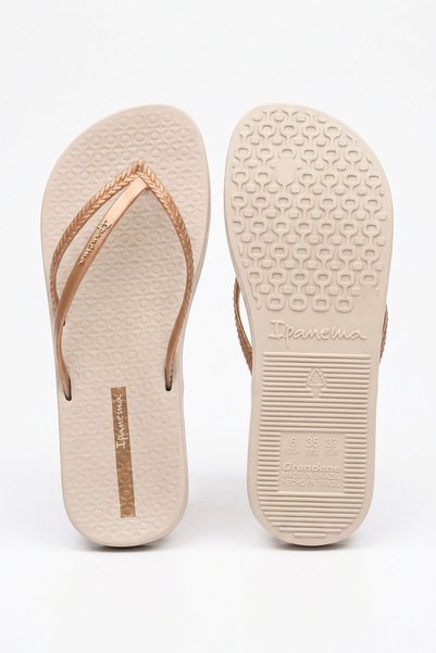 İpanema Flip-flops pentru femei Bossa Soft V Fem Bej 35/42