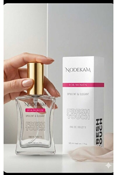 nodekam FRESH TOUCH FOR WOMEN EDT 50 ML KADIN PARFÜMÜ ( 2 ADET X 50 ML = 100 ML )
