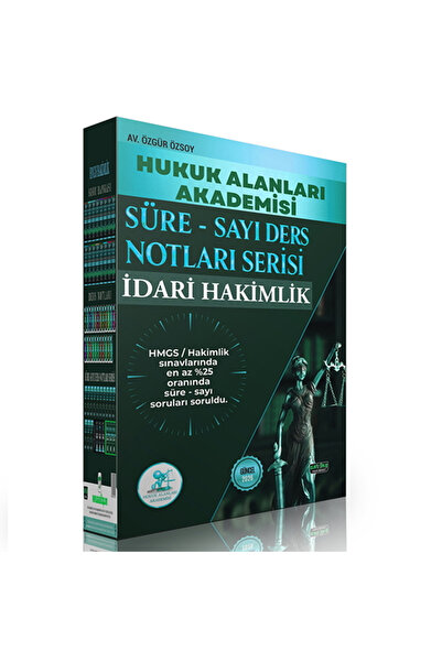 Savaş Yayınevi HUKAL İDARİ HAKİMLİK Süre-Sayı Ders Notları Serisi Seti Savaş ...
