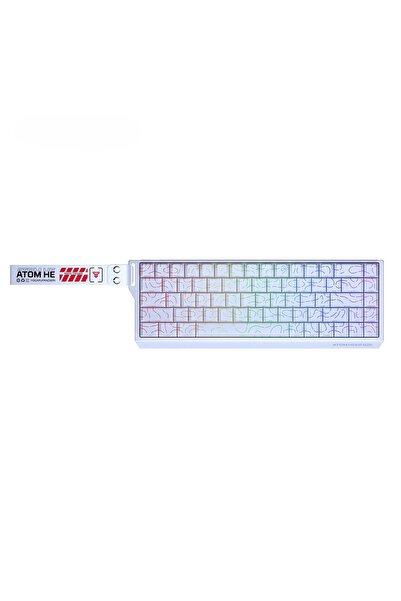 Fantech MK922 ATOM HE68 PRO Topo Edition Magnetic Emerald Switch 8K Hz Hall E...