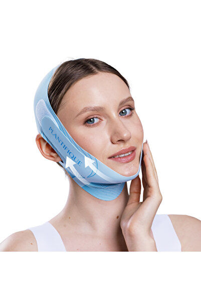 Plantifique Masca V-Line Lifting Facial, Reducere Barbie Dubla, Antirid, Mate...