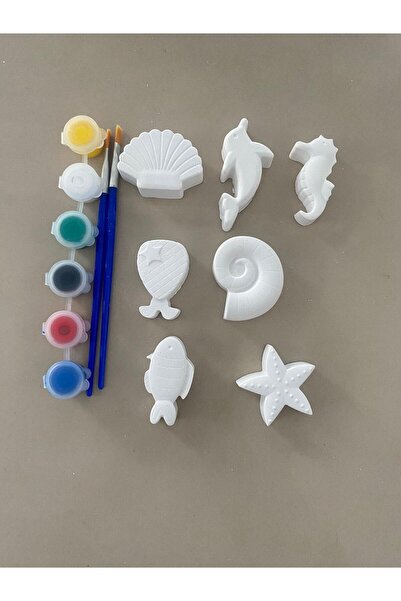 STELLA CANDLE WORKSHOP DENİZ KIZI SETİ Taş Boyama Seti – Çocuklar Için Boyana...