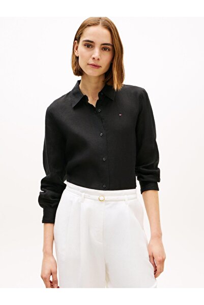 Tommy Hilfiger ESS LINEN RELAXED LS