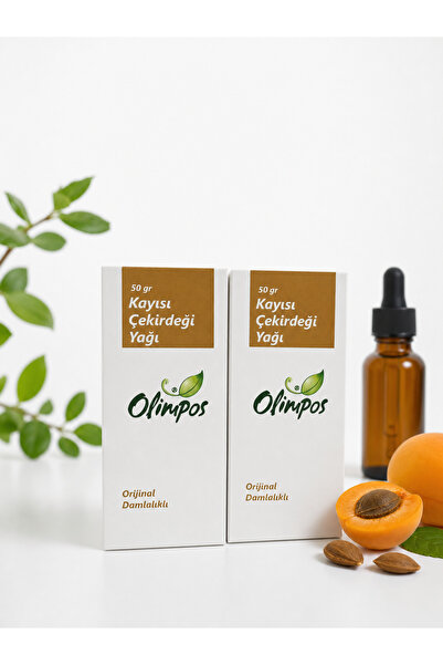 Olimpos Apricot Kernel Oil 50 Gr – Original Dropper 2 Pieces