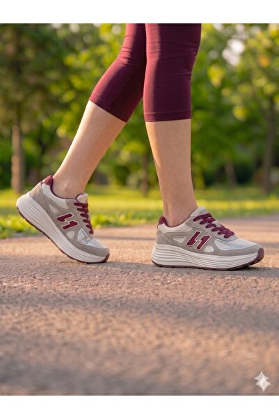 Guja Çok Rahat ve Hafif Kadın Spor Ayakkabı, 4 cm topuk