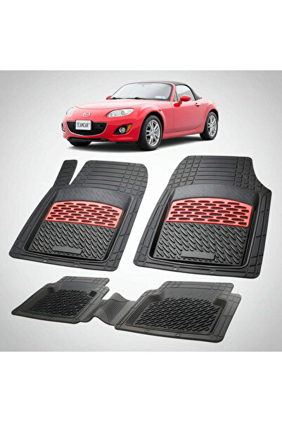 TEAMCAR Πατάκια δαπέδου για Mazda MX-5 NC Facelift Μαλακή Ορθοστάτηση 2009-20...