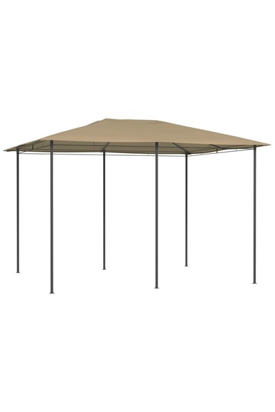 vidaxl FOISOR, gri taupe, 3x4x2,6 m, 160 g/mÂ²