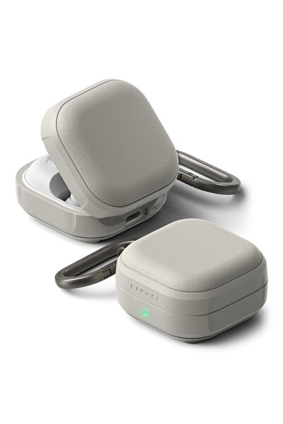 Ringke Husă pentru Samsung Galaxy Buds 4 / Buds 4 Pro - Magnetică Onyx - Gri ...
