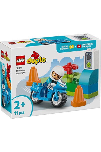 LEGO ® DUPLO - Blue Police Motorcycle (10471)