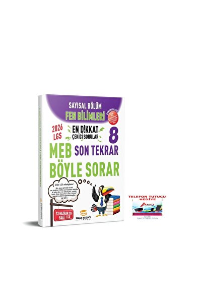 SİNAN KUZUCU YAYINLARI 2026 Müfredat LGS Son Tekrar Fen Bilimleri MEB BÖYLE S...