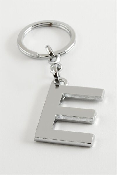 ZERO LAND Nhrhls Metal (123705) Letter Keychain-E