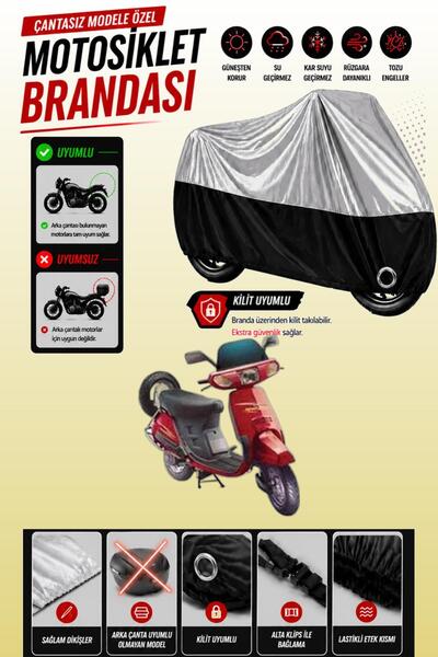 Cemku Twin Top Gray - Bottom Black Honda Kinetic Dx Compatible Engine Cover, ...