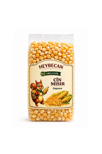 heybecan Organik Cin Mısır 500 Gr