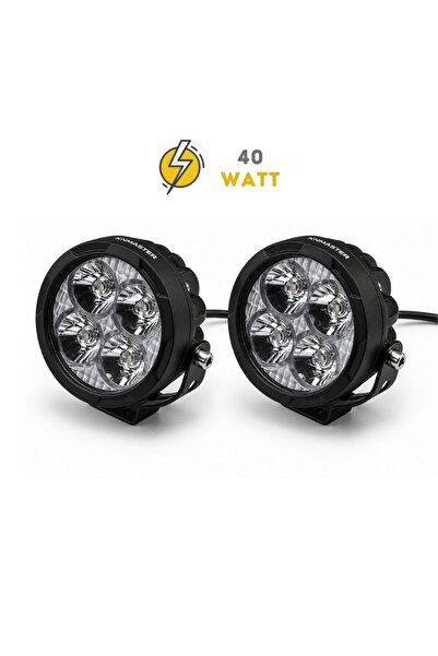 Knmaster LUMACE 40W 2 Renkli Motosiklet LED Sis Farı