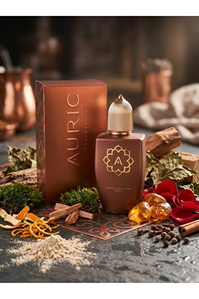 AURIC عطر سياندري EDP - 100 مل عطر فاخر للجنسين - برائحة الطين الأرضي والورد ...