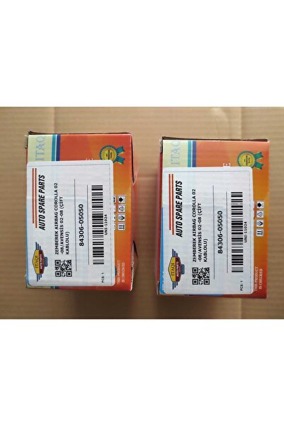 Toyota Corolla 2002-2006 Direksiyon Airbag Sargısı Çift Kablo