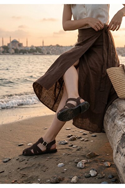 Vanessa Shoes Sandale de zi cu zi pentru femei, sandale cu cataramă