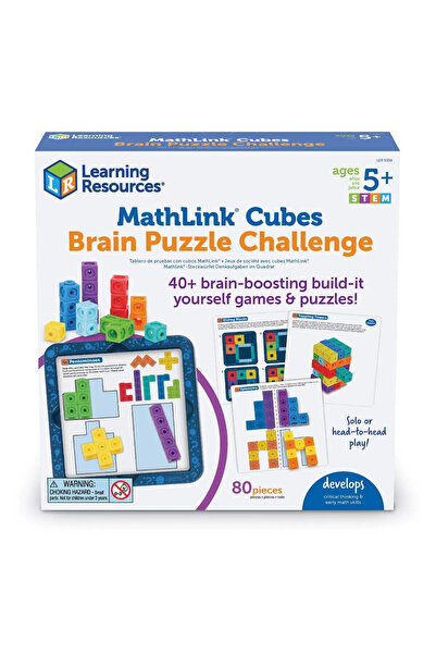 Learning Resources MathLink® Set - Challenges for Brilliant Minds