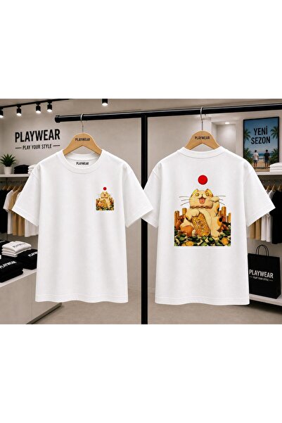 playwear Rich CottonCat majica sa štampanjem na prednjoj i zadnjoj strani, 10...